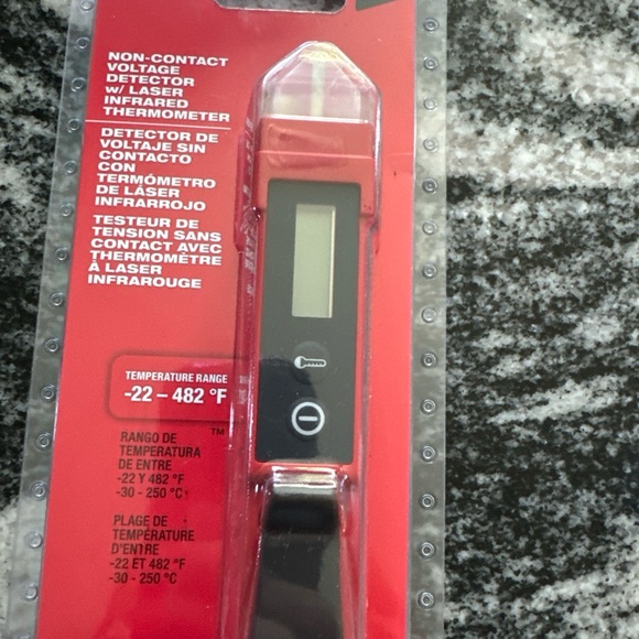Milwaukee 2225-20 Non-Contact Voltage Detector w/ Laser Infrared Thermometer - Picture 5 of 6